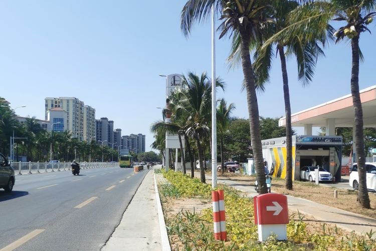 海南自驾游-距三亚机场最近的中石化加油站